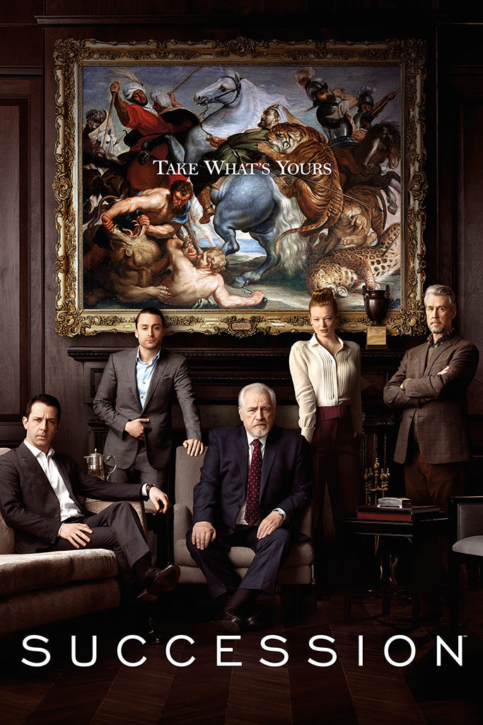 Succession TV Show Canvas Poster