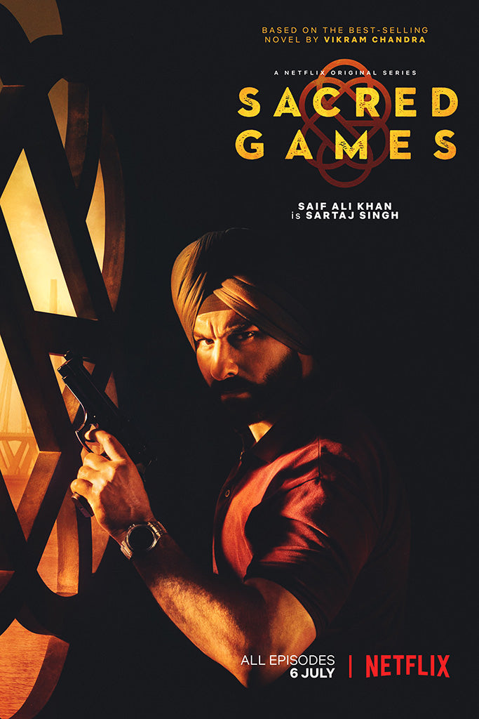 Sacred Games TV Show Canvas Poster
