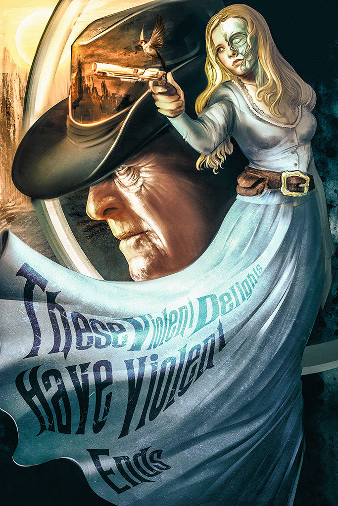 Westworld TV Show Movie Canvas Poster