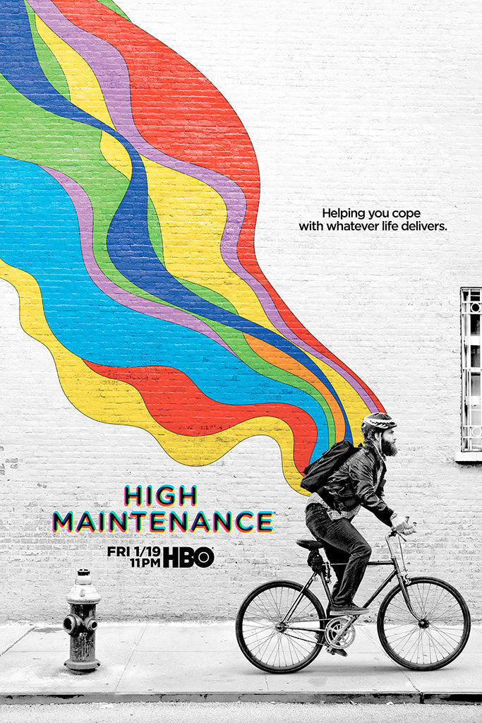 High Maintenance TV Show Canvas Poster