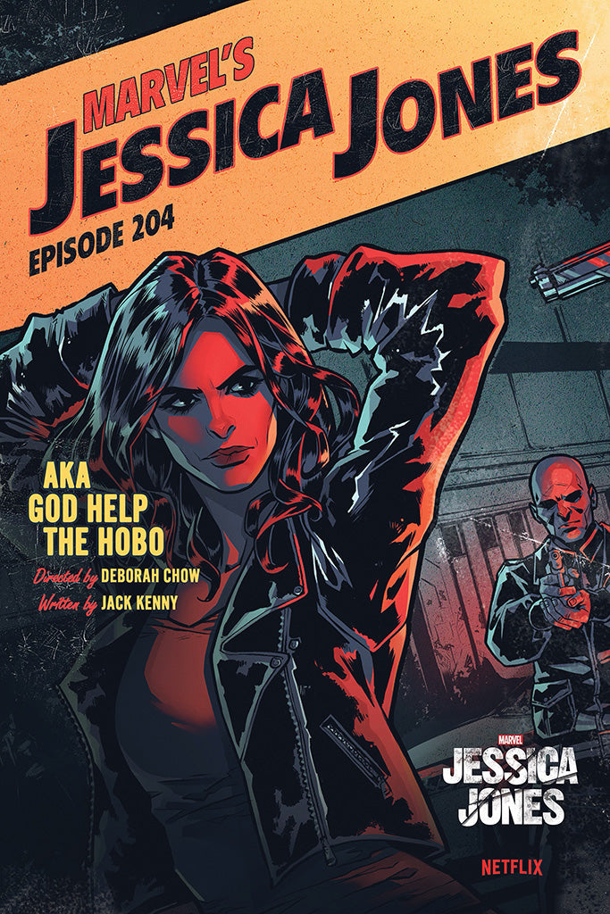 Marvel's Jessica Jones TV Show Movie Canvas Poster