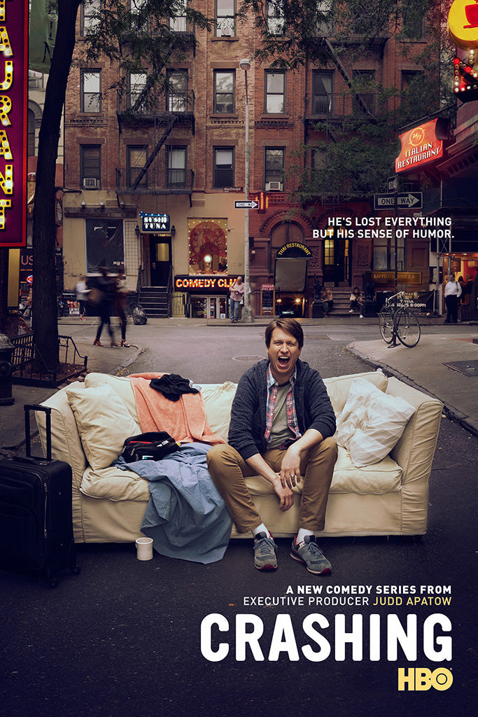 Crashing TV-Show Canvas Poster