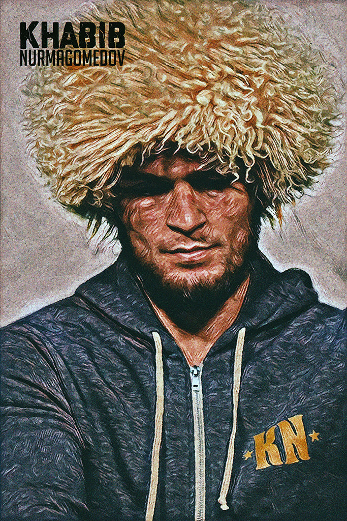 Khabib Nurmagomedov (2/10) Canvas Poster