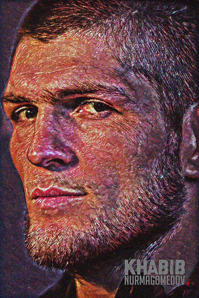 Khabib Nurmagomedov (4/10) Canvas Poster