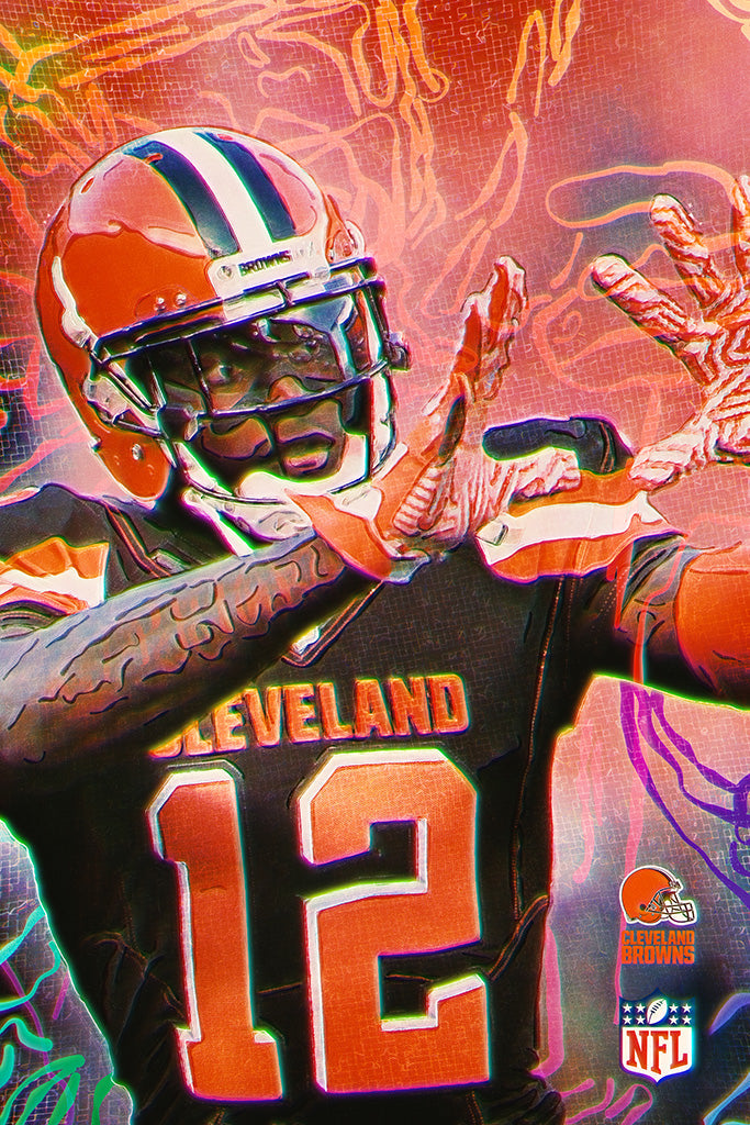 NFL Season 2018 Cleveland Browns (1/5) Canvas Poster