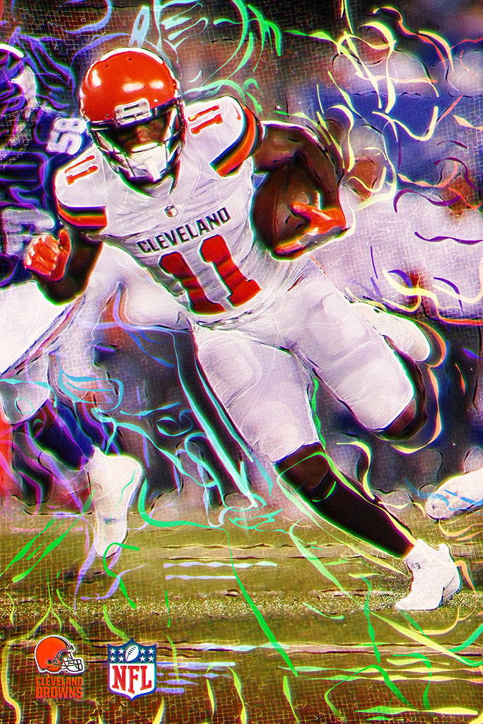 NFL Season 2018 Cleveland Browns (2/5) Canvas Poster