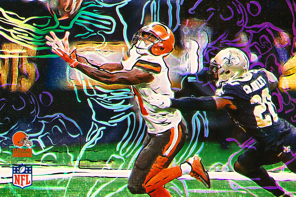 NFL Season 2018 Cleveland Browns (5/5) Canvas Poster
