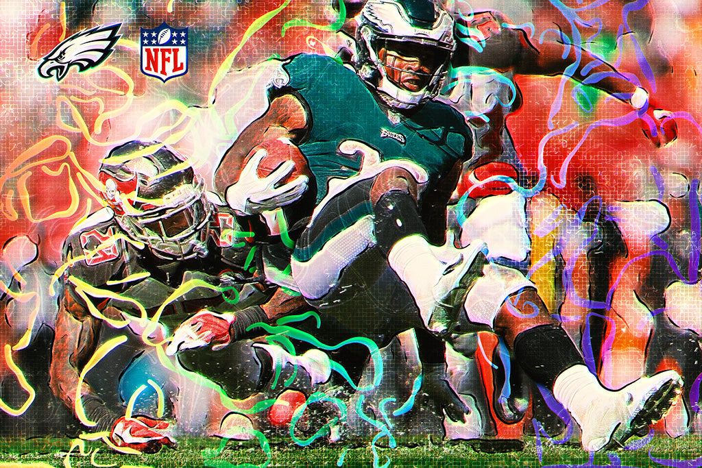 NFL Season 2018 Philadelphia Eagles (3/5) Canvas Poster
