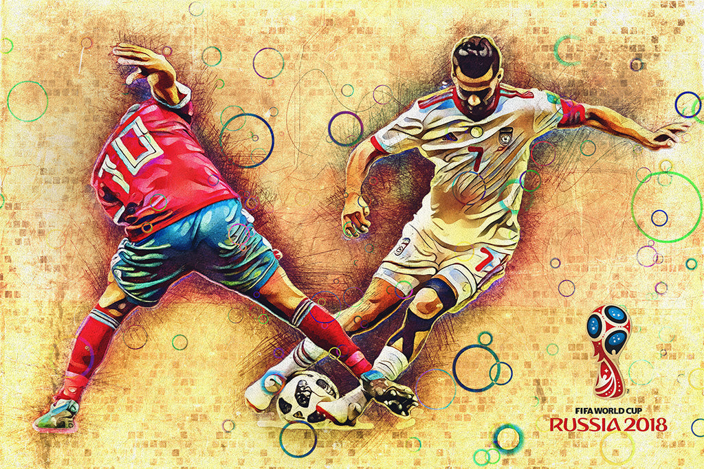 World Cup 2018 (1/10) Canvas Poster