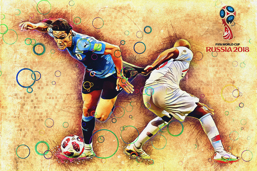 World Cup 2018 (3/10) Canvas Poster