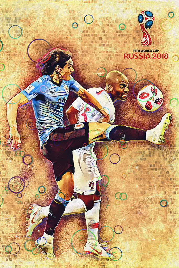 World Cup 2018 (4/10) Canvas Poster