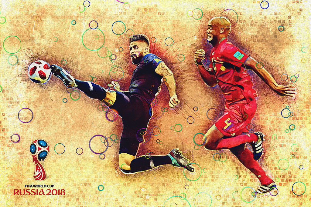 World Cup 2018 (5/10) Canvas Poster