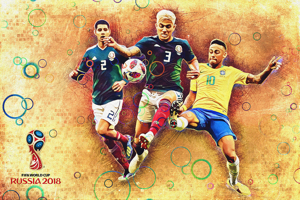 World Cup 2018 (7/10) Canvas Poster