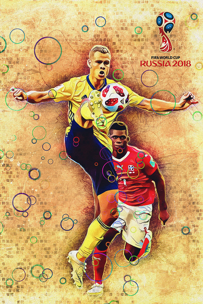 World Cup 2018 (8/10) Canvas Poster