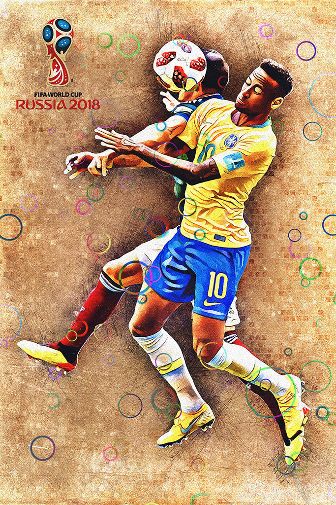 World Cup 2018 (10/10) Canvas Poster