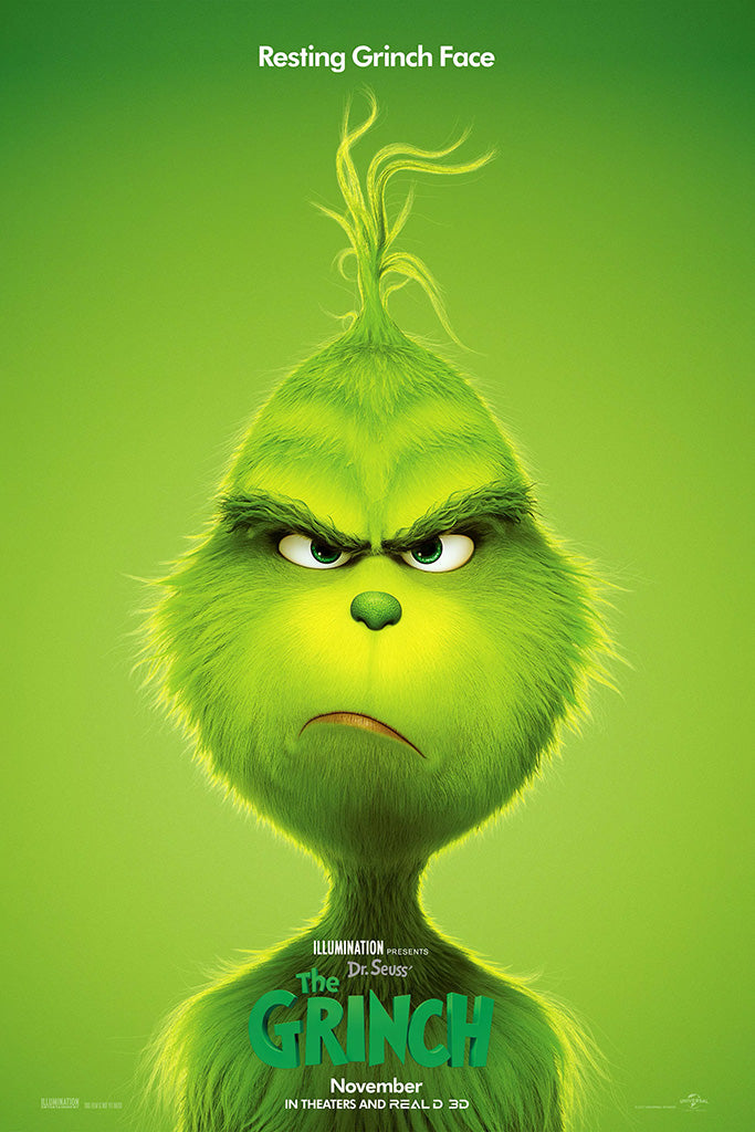Dr. Seuss' The Grinch Movie Canvas Poster