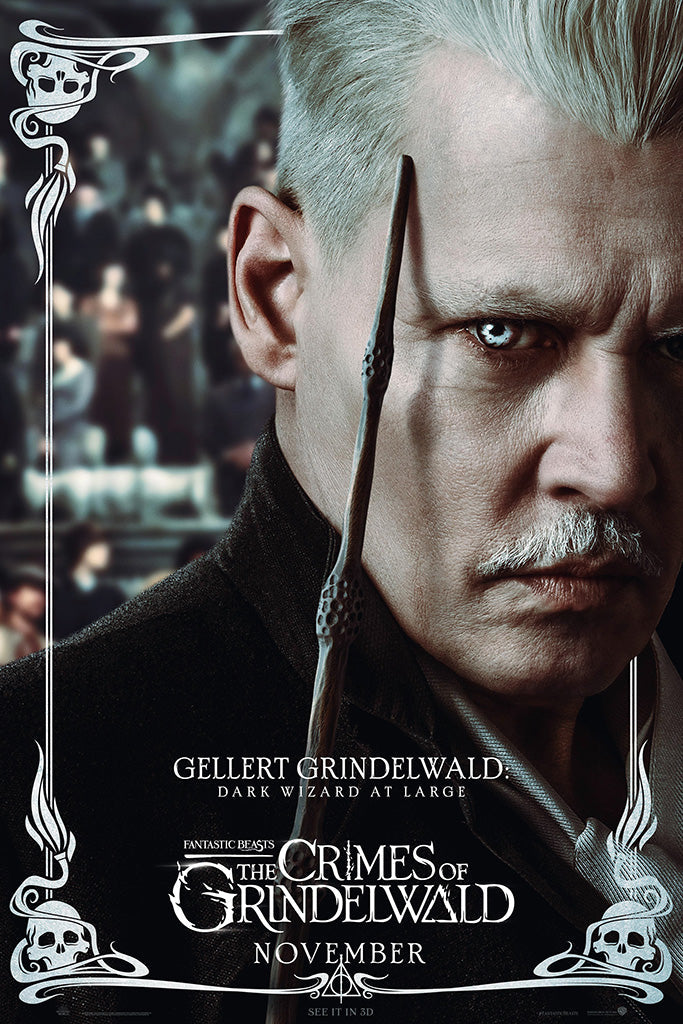 Fantastic Beasts The Crimes of Grindelwald Movie Canvas Poster