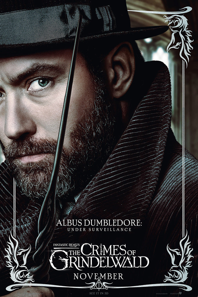 Fantastic Beasts The Crimes of Grindelwald 2018 Movie Canvas Poster
