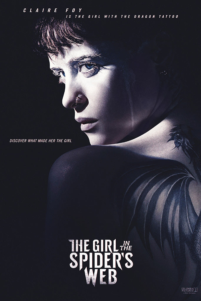 The Girl in the Spider's Web Canvas Poster