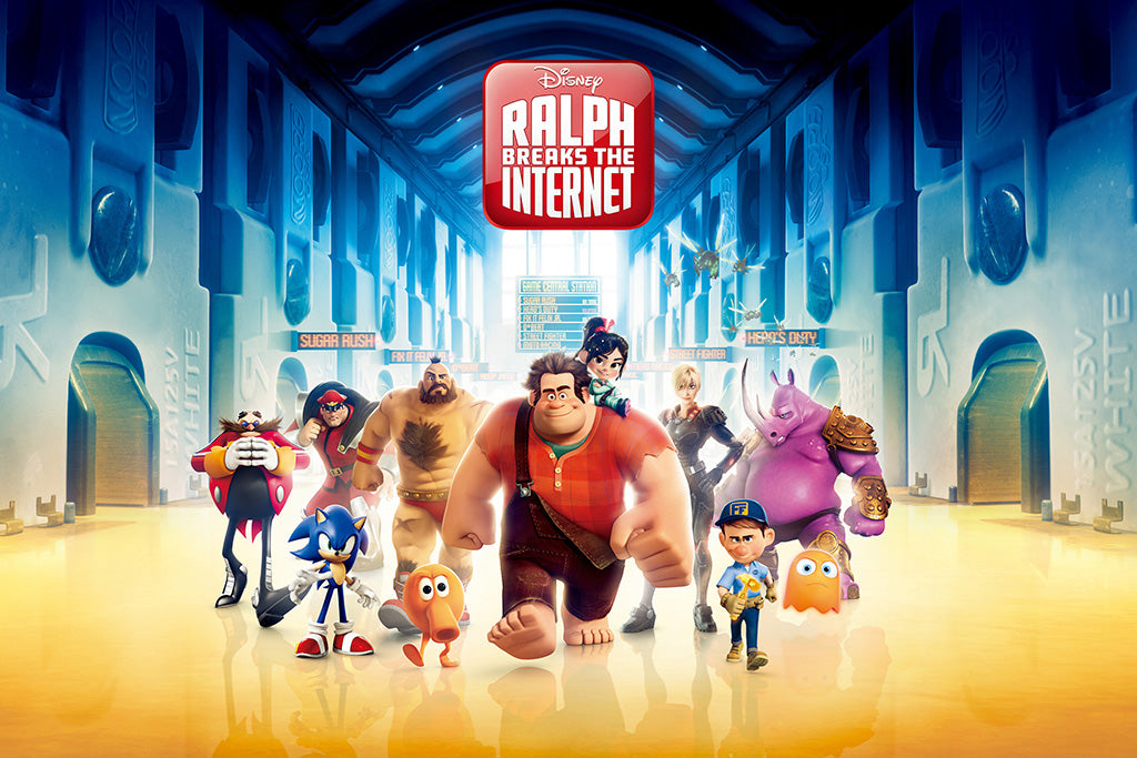 Ralph Breaks the Internet Canvas Poster