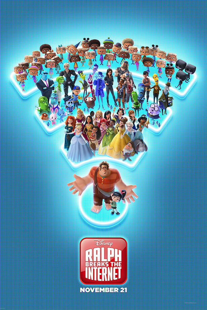 Ralph Breaks the Internet Film Canvas Poster