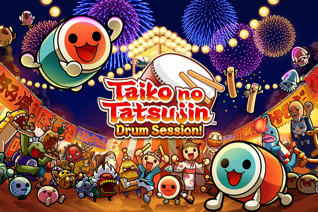 Taiko no Tatsujin Drum Session! Game Canvas Poster