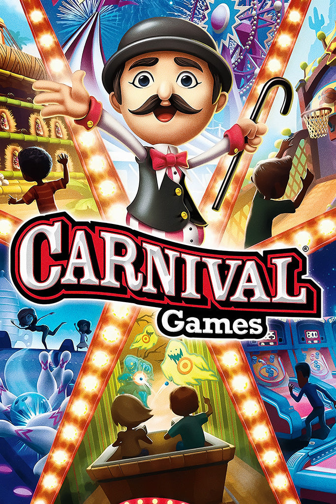 Carnival Games Canvas Poster