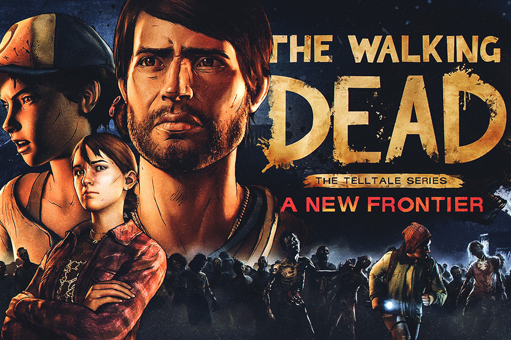 The Walking Dead The Final Season Game Canvas Poster