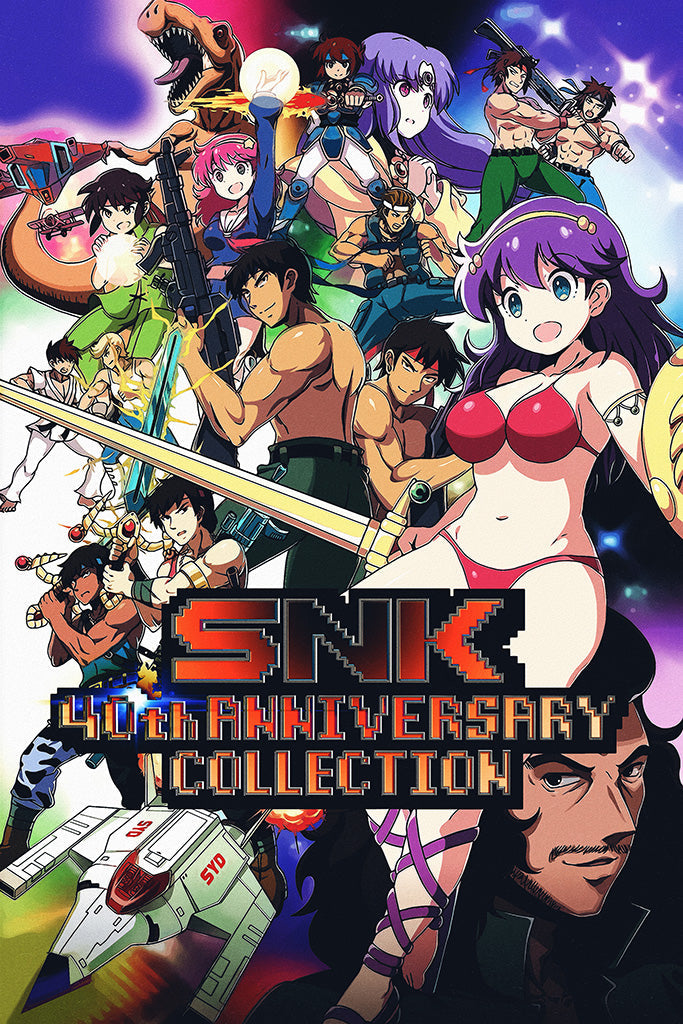 SNK 40th Anniversary Collection Game Canvas Poster