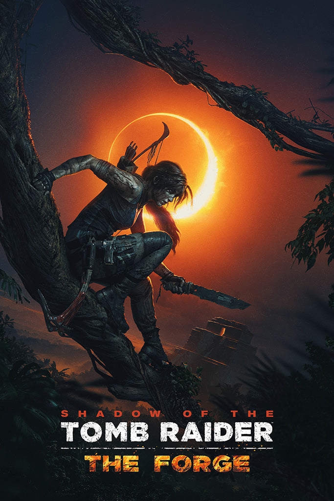 Shadow of the Tomb Raider The Forge DLC Canvas Poster