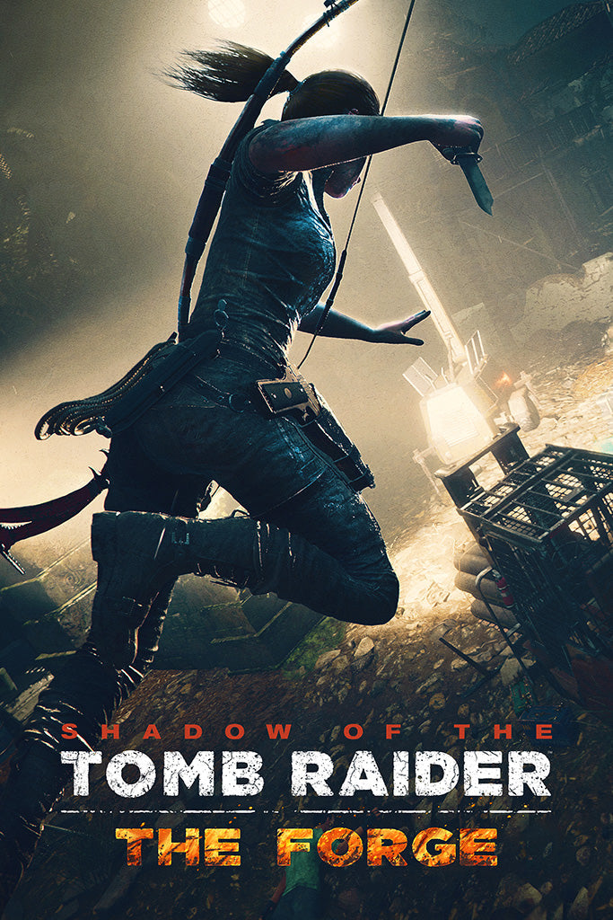 Shadow of the Tomb Raider The Forge DLC Game Canvas Poster