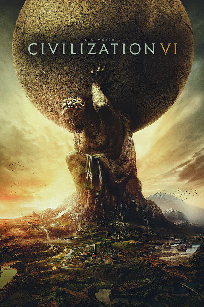 Civilization 6 Canvas Poster