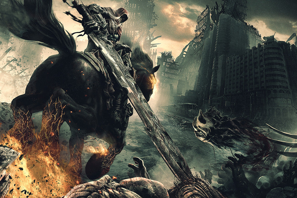 Darksiders 3 Game Canvas Poster