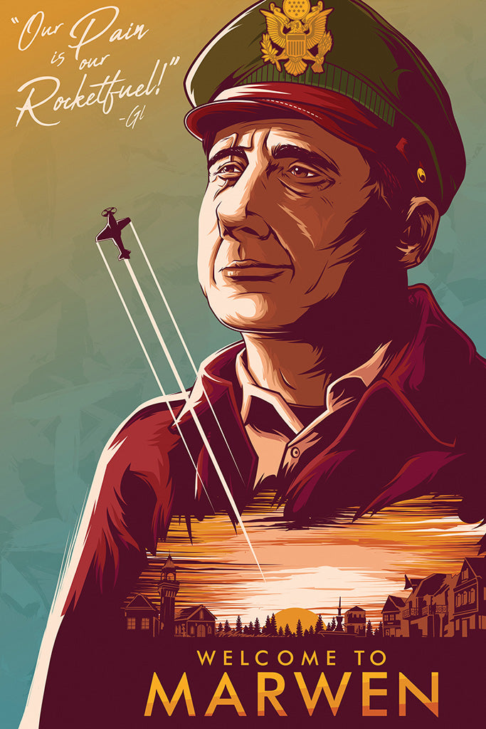 Welcome To Marwen Film Canvas Poster