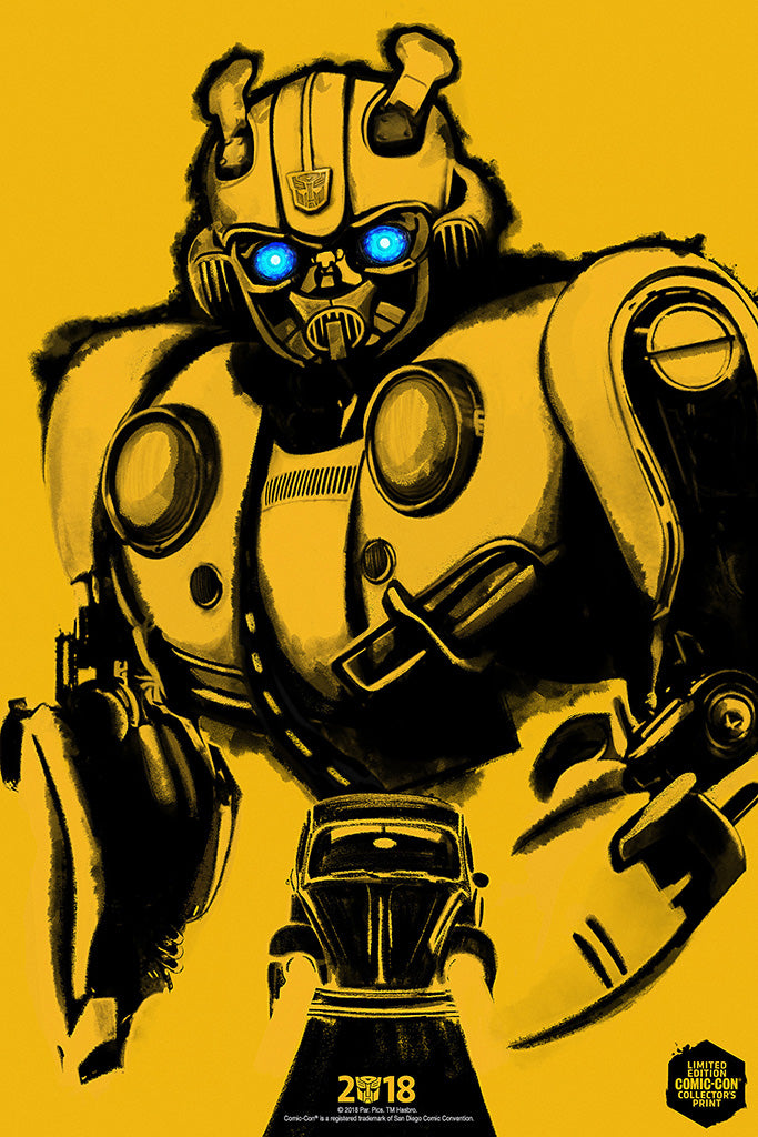 Bumblebee Film Canvas Poster