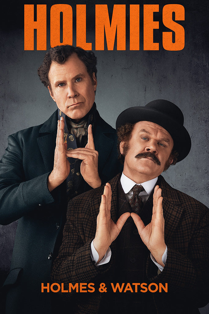 Holmes & Watson Canvas Poster
