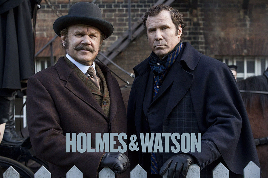 Holmes & Watson Film Canvas Poster