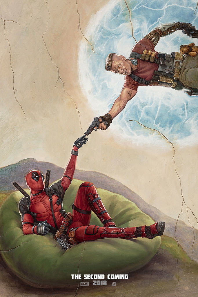 Once Upon A Deadpool Movie Canvas Poster