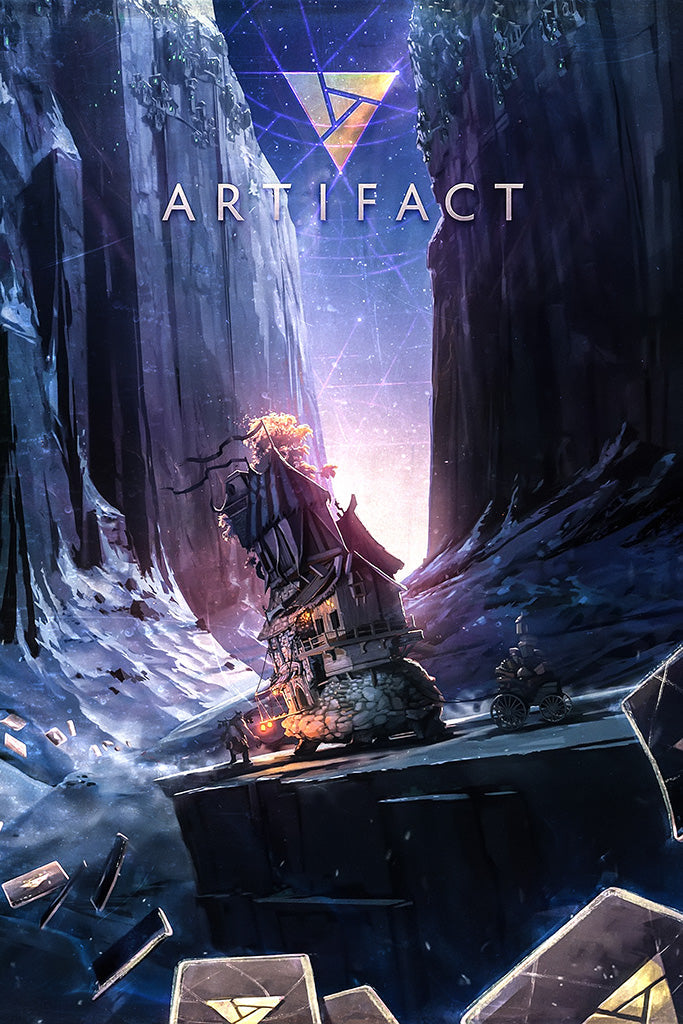 Artifact Game Canvas Poster