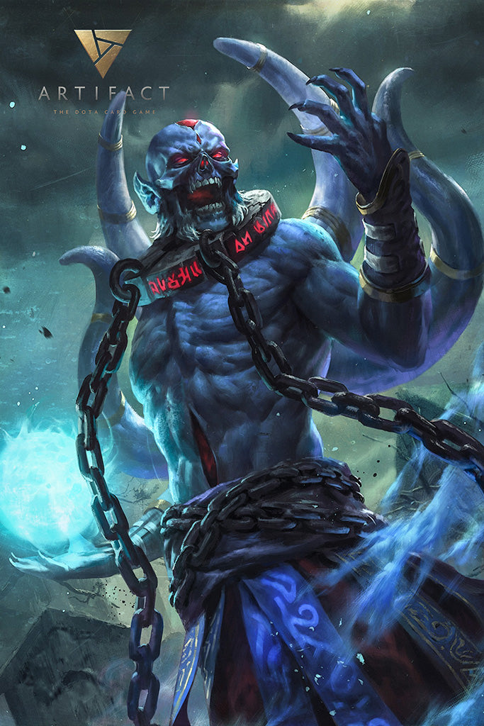 Artifact Video Game Canvas Poster