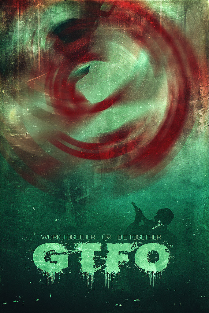 GTFO Game Canvas Poster