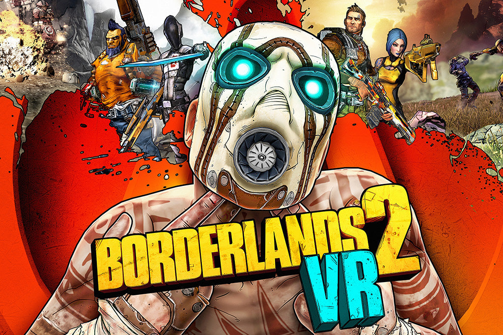 Borderlands VR Canvas Poster