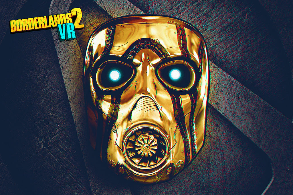 Borderlands VR Game Canvas Poster