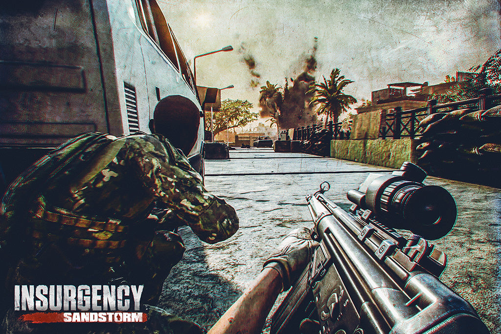 Insurgency Sandstorm Video Game Canvas Poster