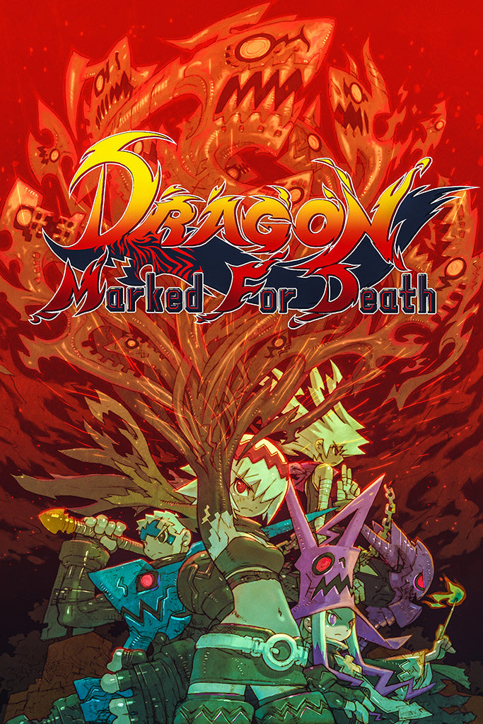 Dragon Marked for Death Canvas Poster