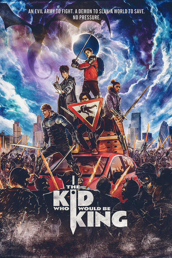 The Kid Who Would Be King Movie Canvas Poster