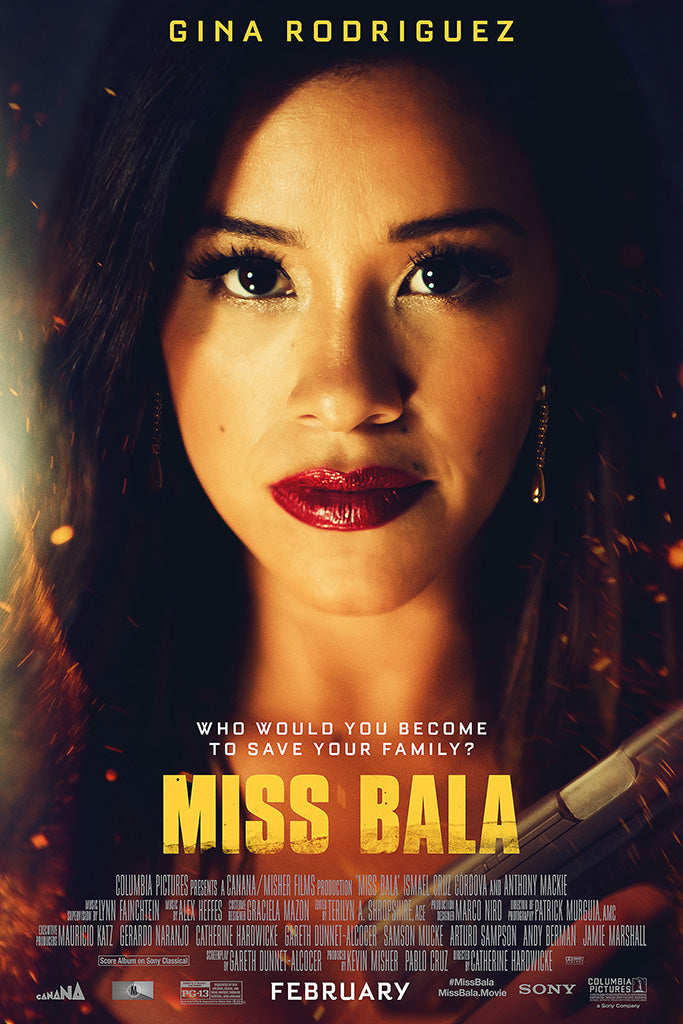 Miss Bala Canvas Poster