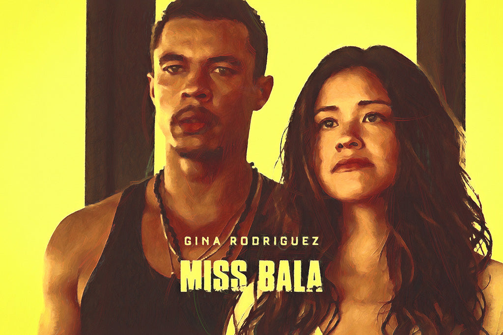 Miss Bala Film Canvas Poster