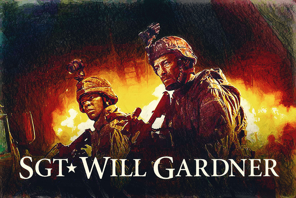 SGT. Will Gardner Movie Canvas Poster