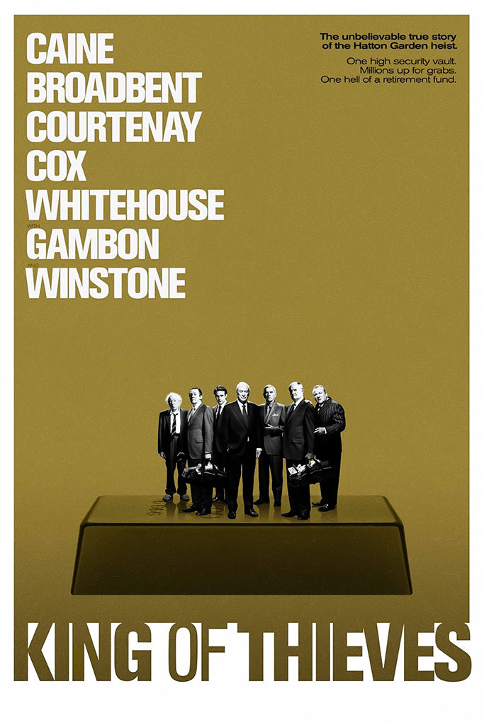 King of Thieves Film Canvas Poster